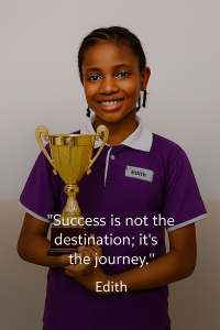 Achievement: Top of class in English, Mathematics, and Science