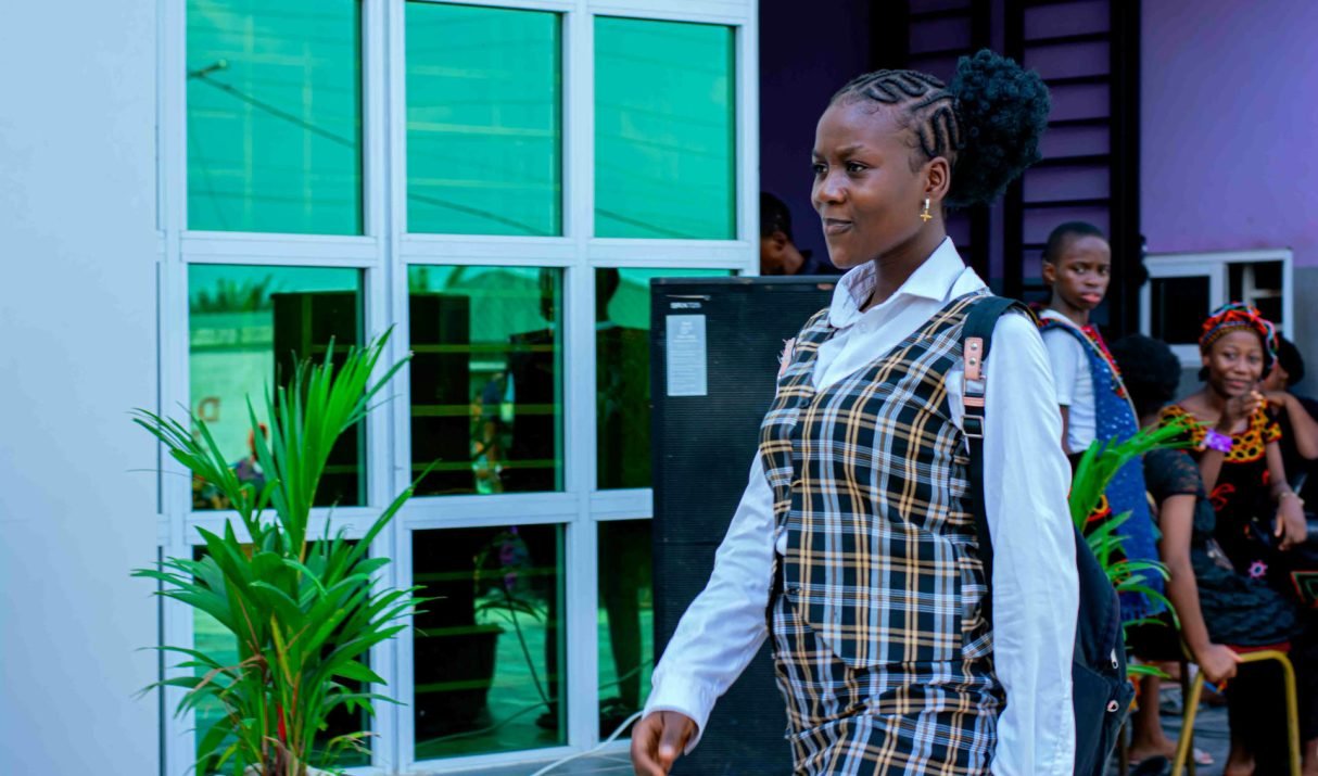 AGAPE SECONDARY SCHOOL wins first prize in march past parade during the 2025 Youth Day Celebration in Dibombari